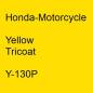 Preview: Honda-Motorcycle, Yellow Tricoat, Y-130P.